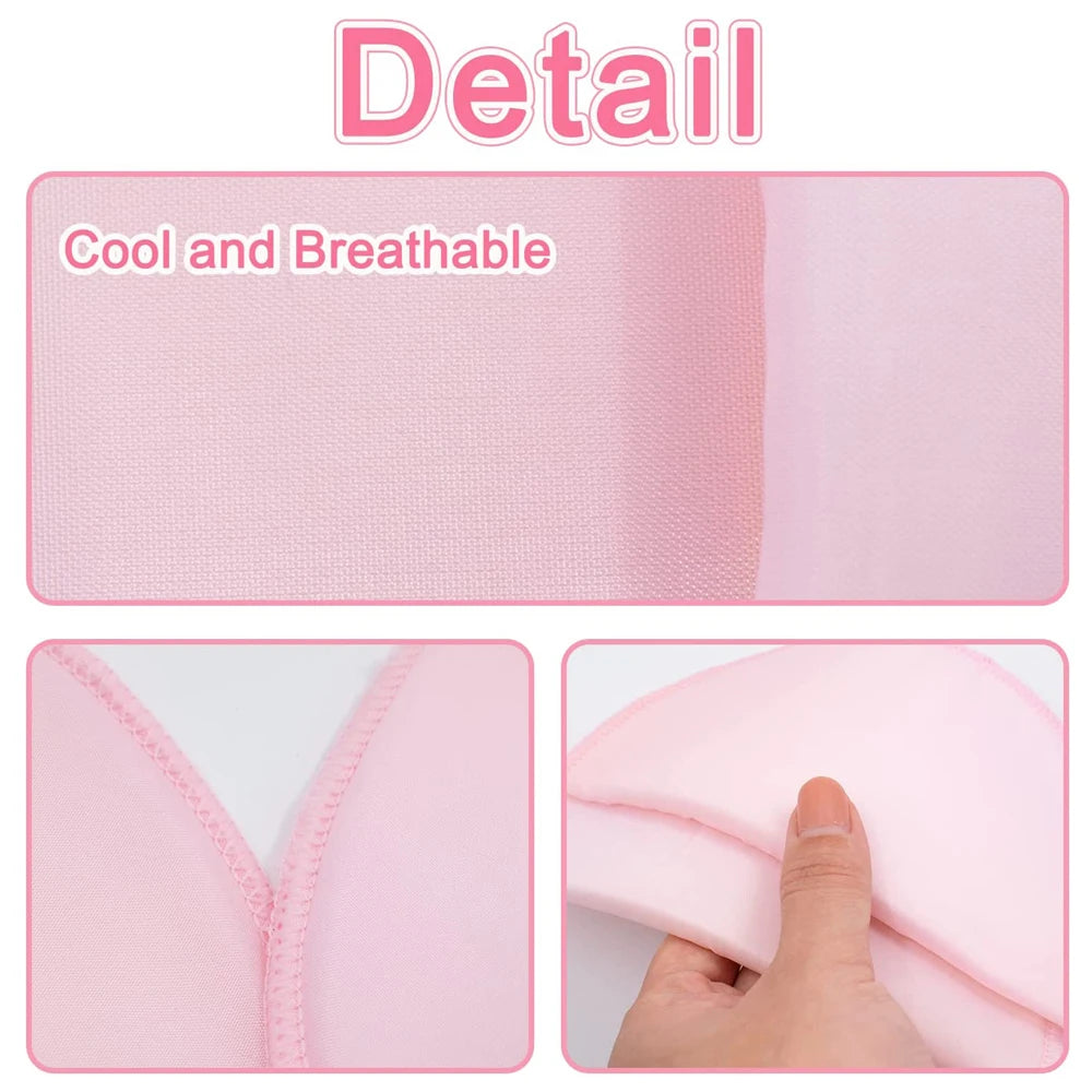 4 Pairs Shoulder Pads Undergarment Sewing Fasteners Sewing Sponge Shoulder Pads Thin Shoulder Enhancer for Sewing Accessories