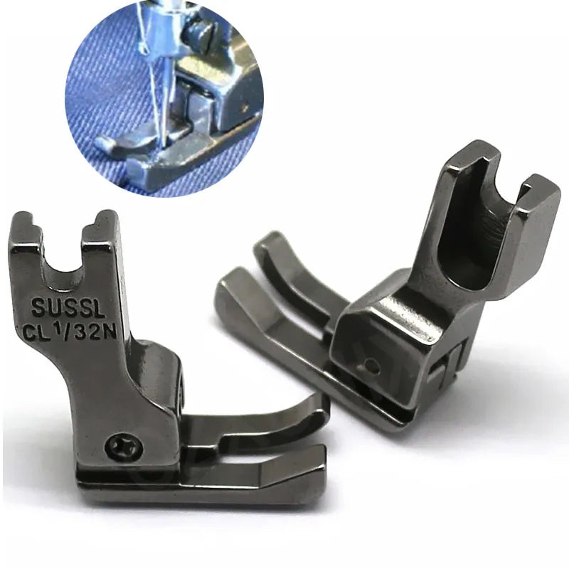 1 PCS High Low Compensating Presser Foot Left / Right Edge Guide Foot For Singer Brother Industrial Sewing Machine Accessories