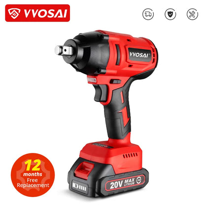 VVOSAI Electric Impact Wrench Rechargeable