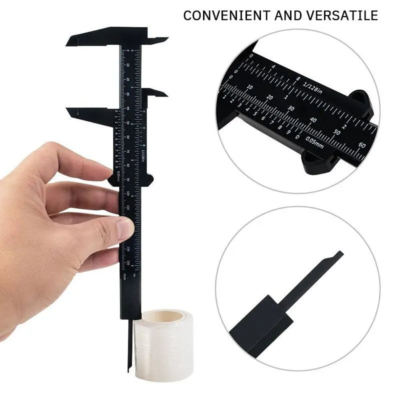 1PC Plastic Vernier Caliper Digital Display