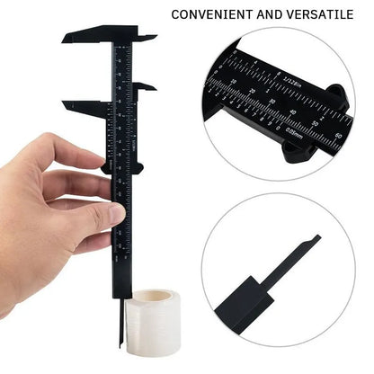 1PC Plastic Vernier Caliper Digital Display