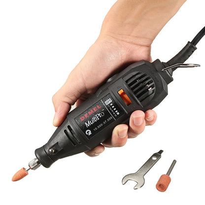 110/220V Electric Drill Dremel Grinder Engraving Pen Electric Grinder Rotary Power Tools Mini Drill Kit Set 130W 5 Variable Spee