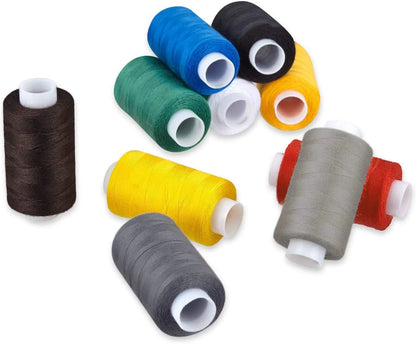 12Pcs/set Sewing Thread Polyester 400Yards Hand Sewing/Machine Sewing Embroidery thread DIY Sewing Craft Handmade Supplies