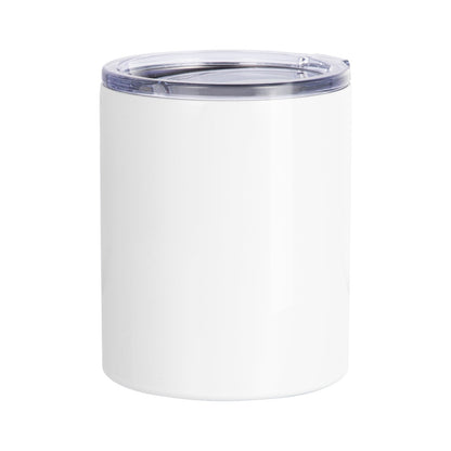 Craft Express 4 Pack of 10 oz. White Stainless-Steel Sublimation Lowballs