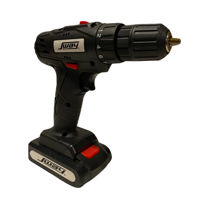 12V High Power Drill 3/8” Chuck 2-Speed Clutch